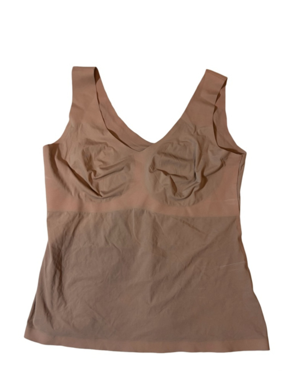 Knix Seamless Shapewear Tank Bra Nude Wireless Smoothing Camisole XXXL